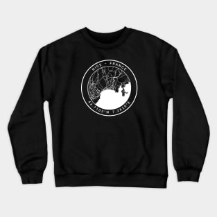 Nice Map Crewneck Sweatshirt